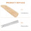 3Pcs Cotton Stuffing Tool with Wooden Handle for Sewing Projects 9