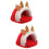 2Pcs Design Hamster Hideout Wear-Resistant PP Cotton House 8