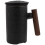 2Sets Brown Ceramic Tea Cup with Filter Lid for Hot and Cold Drinks 2