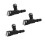 3Pcs Car Heater Core Hose Connector Plastic High Temperature Resistant 5