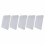 5Pcs Small Whiteboards with Handwriting Lines Double Sided Multi Color 10