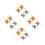 16Pcs Secure Copper Butterfly Earring Backs for Pierced Ears 3