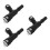 3Pcs Car Heater Core Hose Connector Plastic High Temperature Resistant 8