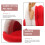 2Pcs Design Hamster Hideout Wear-Resistant PP Cotton House 9