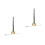 2Pièces Instruments Bouddhistes En Laiton Multiusage Pour Temple 5