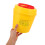 2Pcs Large Sharps Bin Yellow Safe Disposal Container 4