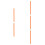 5Pcs Sturdy PP Braille Learning Rulers Tactile Tools for Blind People 8