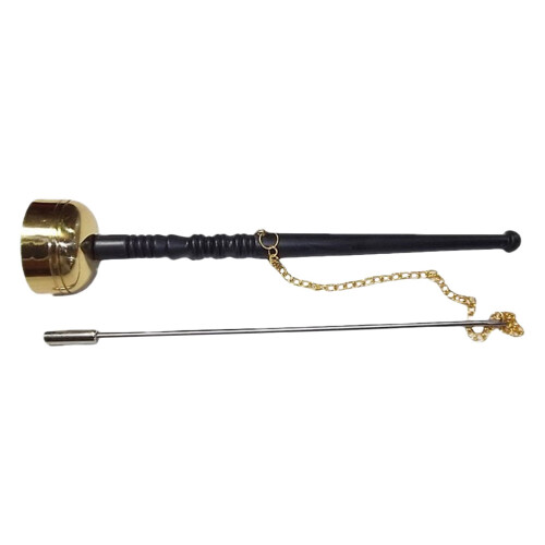 2Pièces Instruments Bouddhistes En Laiton Multiusage Pour Temple