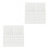 600Pcs Soft Paper Auto Cleaning Wipes White Lint Free for Electronics 2