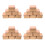 24Pcs Golden Multifunctional Metal Boxes for Cookies Candy Storage 3