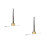 2Pièces Instruments Bouddhistes En Laiton Multiusage Pour Temple 6