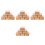 24Pcs Golden Multifunctional Metal Boxes for Cookies Candy Storage 9