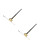 2Pièces Instruments Bouddhistes En Laiton Multiusage Pour Temple 7