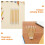 10Pcs Inkless Bamboo Pencils for Writing Drawing Light Yellow 7