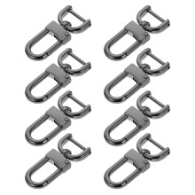 40Pcs Black Zinc Alloy Swivel Clasp Buckles for Bag Strap Accessories