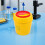 2Pcs Large Sharps Bin Yellow Safe Disposal Container 7