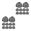 20Pcs Reusable Black Pot Drainage Mesh Pads with Soil Protection 7