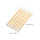 10Pcs Inkless Bamboo Pencils for Writing Drawing Light Yellow 2