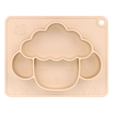 3St Silicone Voedselbord , Zuignap En Ondersteunend
