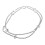 3Pcs Multifunctional Voice Amplifier Strap Set with Heart Chain Design 1