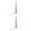 2Pièces Instruments Bouddhistes En Laiton Multiusage Pour Temple 8