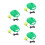 5Sets Compact Tennis Training Device with Stable Base and Rebound Ball 8