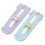 6Pcs ABS Shoe Measuring Devices Kids Foot Size Ruler Assorted Colors 2