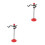 2Pcs Multi-Purpose Metal Steering Wheel Alignment Tool for Vehicle Use 5