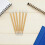 10Pcs Inkless Bamboo Pencils for Writing Drawing Light Yellow 4