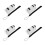 4Pcs Mini Pocket Microscope for Kids Durable Biological Magnifier Tool 4
