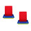 8Pièces Plateau Coloré Pour École Jeux À 5