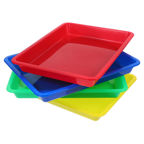 8Pièces Plateau Coloré Pour École Jeux À