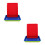 8Pièces Plateau Coloré Pour École Jeux À 8