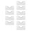 10Pcs Transparent Billiard Cue Tool Acrylic Ball Position Marker 5