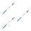 3Pcs Durable Garden Hand Pollination Tool Blue for Fruit Trees 9