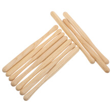 50St Beige Guiro Sticks - Veilige Stokken Voor Muziekles