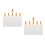 2Sets PVC Lammerenfles Geitenmelkfles Voedingsset & 6