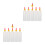 2Sets PVC Lammerenfles Geitenmelkfles Voedingsset & 8