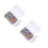 200St Multikleuren Tandpolijstborstels Plat Hoofd Set 5