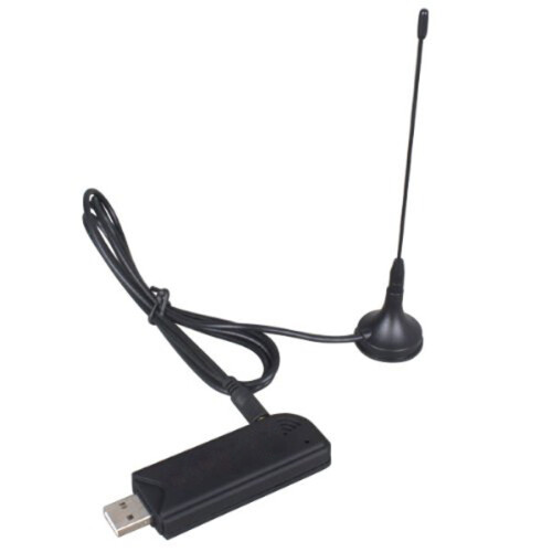3St USB Mini Stick -T+ Tuner Recorder Zwart Laptop 2