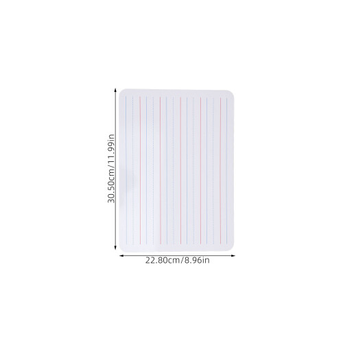 2St Kindvriendelijk Droog Uitwisbaar Mdf Whiteboard Dubbelzijdig 2