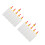 2Sets PVC Lammerenfles Geitenmelkfles Voedingsset & 4
