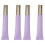 4St Reis Cosmetische Tubes Paars Refillbaar Oogcrème Applicator Tool 4