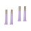 4St Reis Cosmetische Tubes Paars Refillbaar Oogcrème Applicator Tool 6