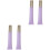 4St Reis Cosmetische Tubes Paars Refillbaar Oogcrème Applicator Tool 5