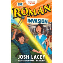 Time Travel Twins The Roman Invasion by Josh Lacey Paperback Book