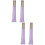 4St Reis Cosmetische Tubes Paars Refillbaar Oogcrème Applicator Tool 8