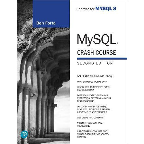 MySQL Crash Course by Ben Forta Paperback Book