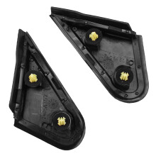 FüR Lancer EVO Evolution 2008-2015 Front L + R Spiegel ÄUßEre Dreieckige Abdeckung SäUle Dreikantige Platten Verkleidung