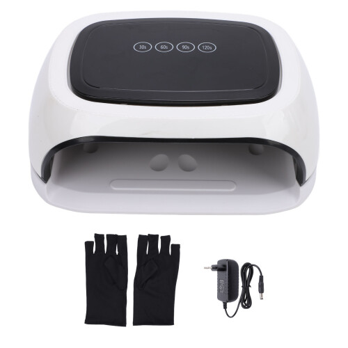 108W Gel-Nagellampe mit 42 Chips, 4 Timer, Infrarotsensor, EU-Stecker 1